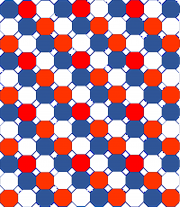 Almost Red, White and Blue Hellstrip