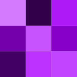 Purple Flowered